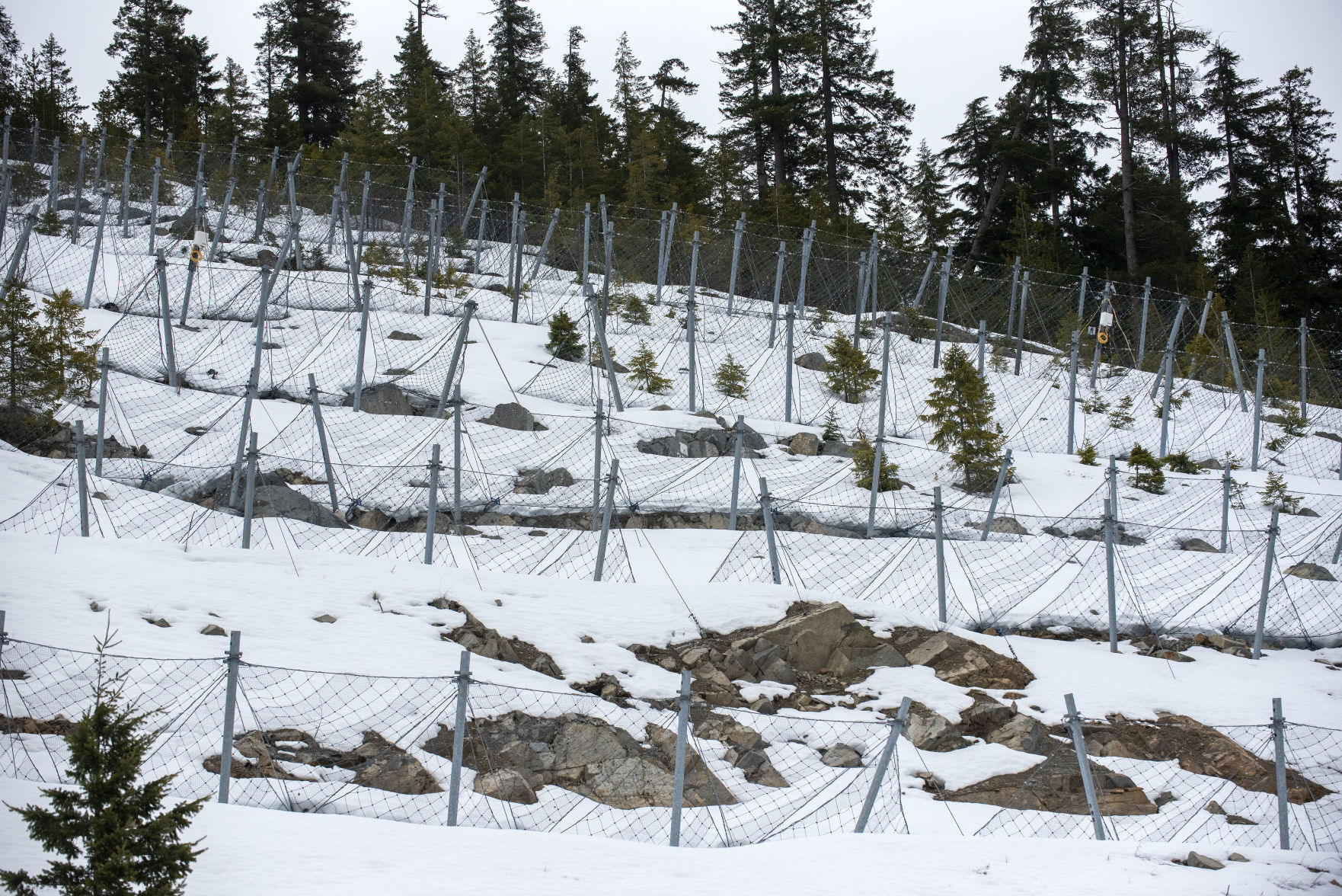 Snoqualmie Pass avalanche control infrastructure